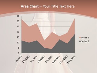 A Beautiful Woman In A Long Dress Powerpoint Template PowerPoint Template