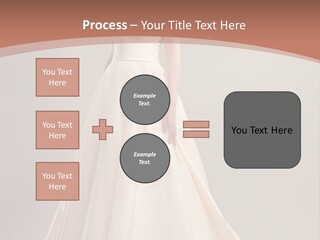 A Beautiful Woman In A Long Dress Powerpoint Template PowerPoint Template