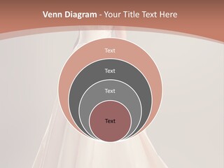 A Beautiful Woman In A Long Dress Powerpoint Template PowerPoint Template