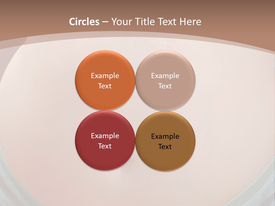 A Woman's Belly With A Tie Around Her Waist PowerPoint Template