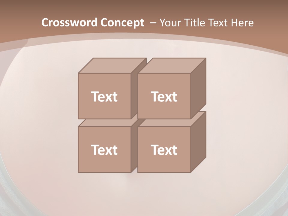 A Woman's Belly With A Tie Around Her Waist PowerPoint Template