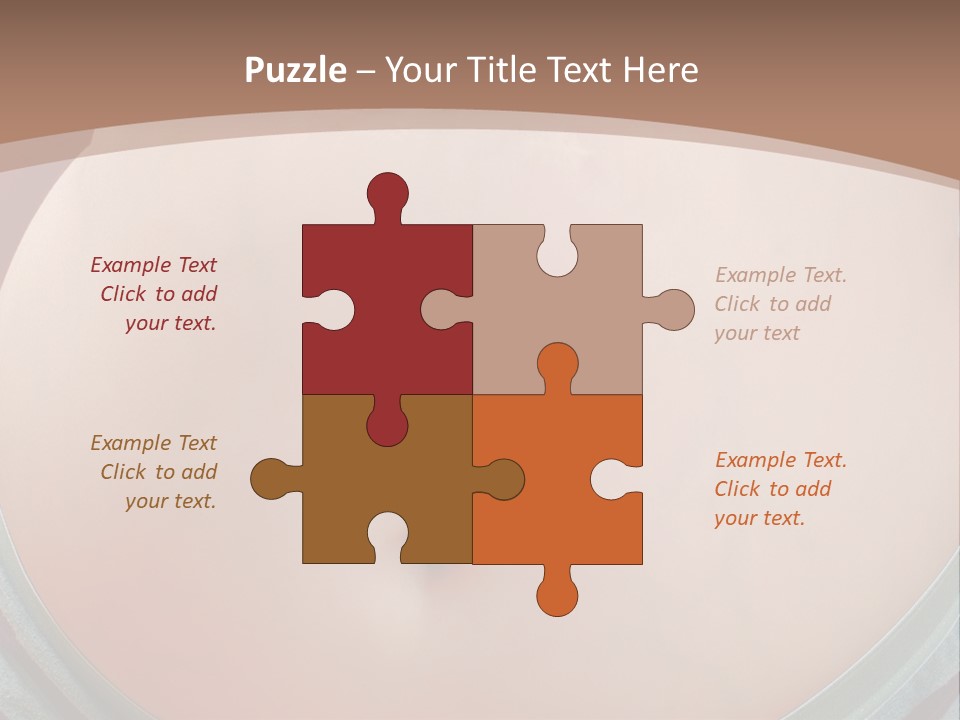 A Woman's Belly With A Tie Around Her Waist PowerPoint Template