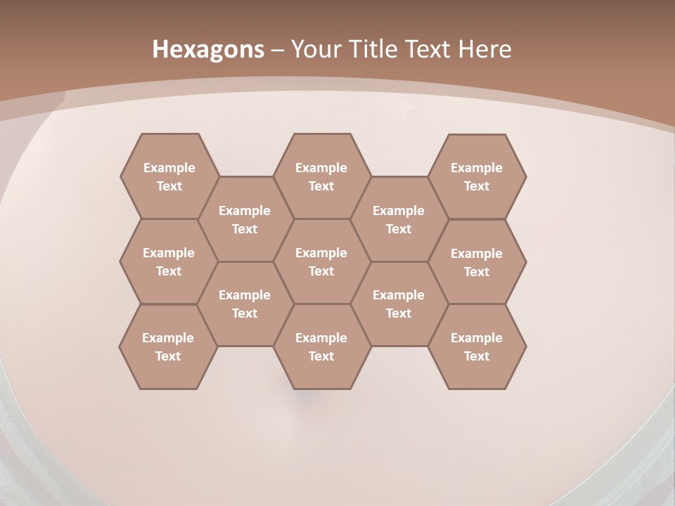 A Woman's Belly With A Tie Around Her Waist PowerPoint Template