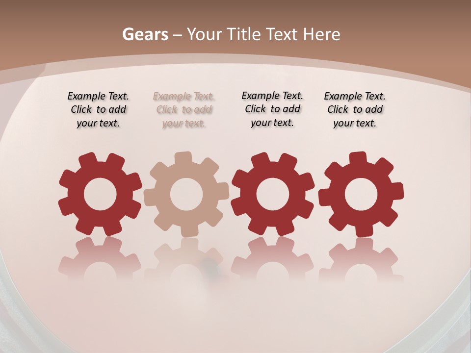 A Woman's Belly With A Tie Around Her Waist PowerPoint Template