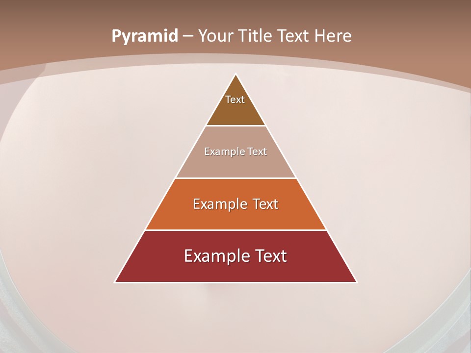 A Woman's Belly With A Tie Around Her Waist PowerPoint Template