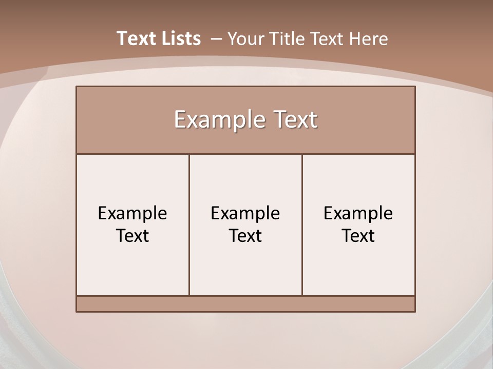 A Woman's Belly With A Tie Around Her Waist PowerPoint Template