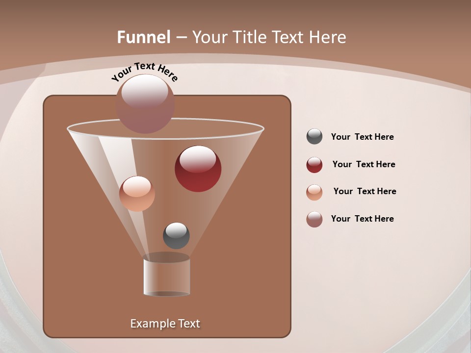 A Woman's Belly With A Tie Around Her Waist PowerPoint Template