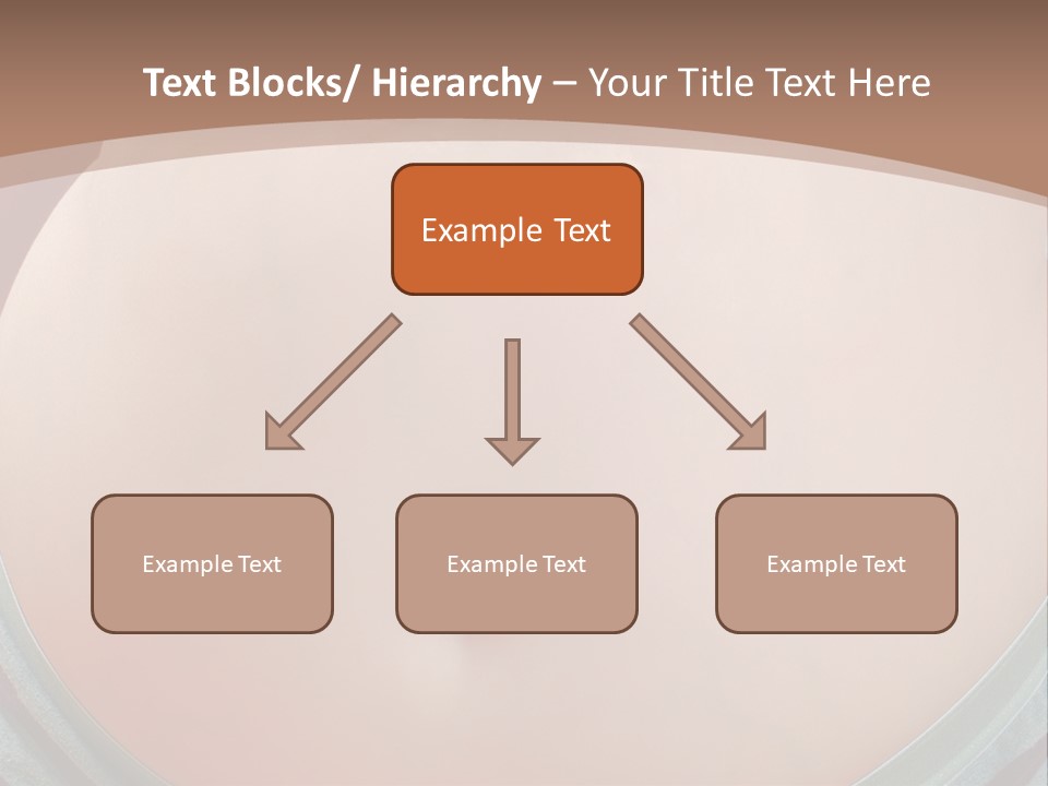 A Woman's Belly With A Tie Around Her Waist PowerPoint Template