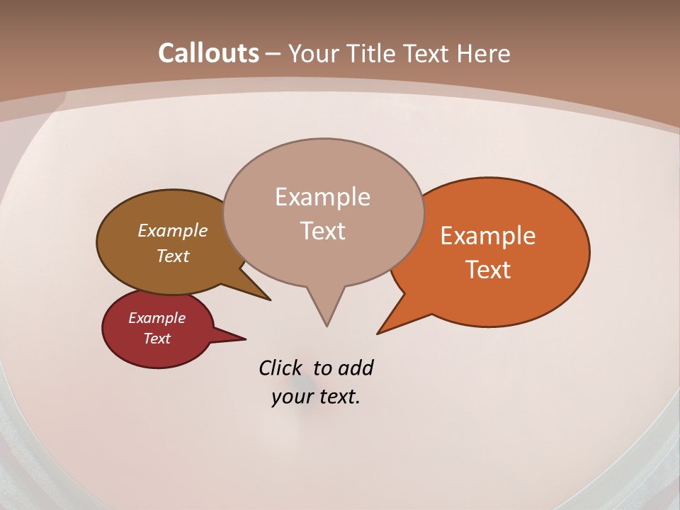 A Woman's Belly With A Tie Around Her Waist PowerPoint Template