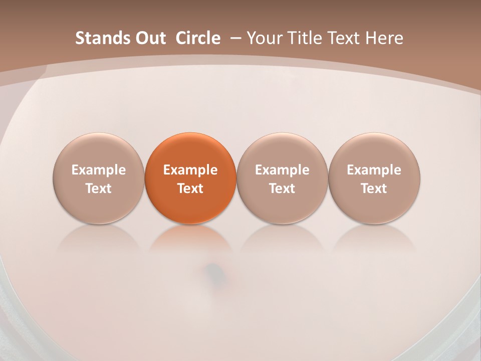 A Woman's Belly With A Tie Around Her Waist PowerPoint Template