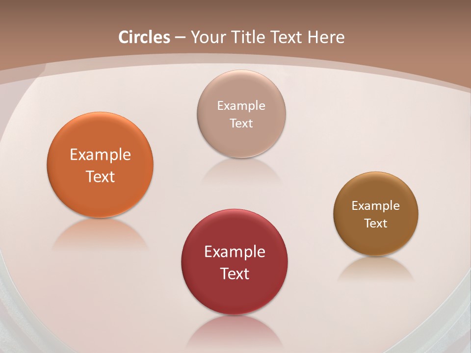 A Woman's Belly With A Tie Around Her Waist PowerPoint Template