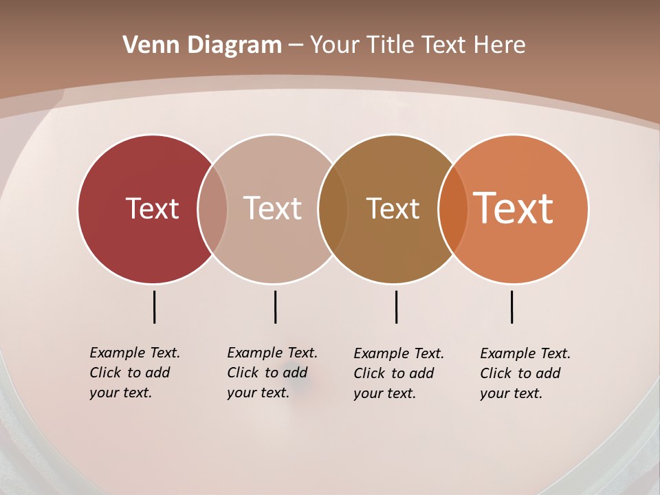A Woman's Belly With A Tie Around Her Waist PowerPoint Template