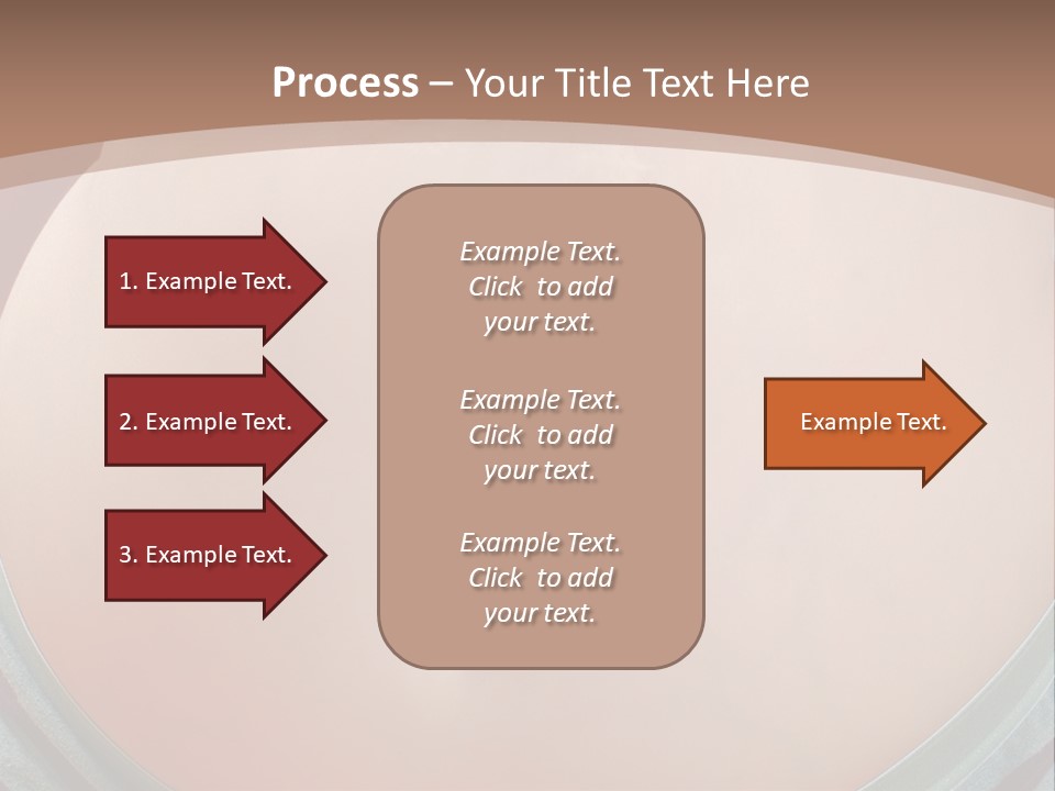 A Woman's Belly With A Tie Around Her Waist PowerPoint Template