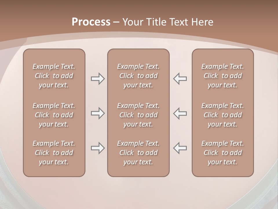 A Woman's Belly With A Tie Around Her Waist PowerPoint Template
