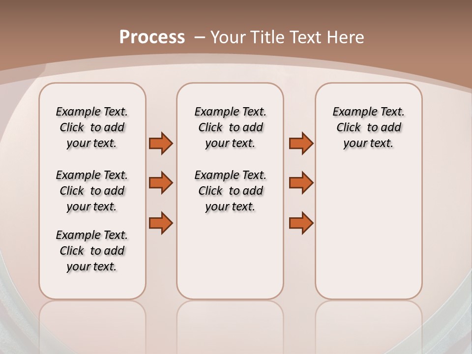 A Woman's Belly With A Tie Around Her Waist PowerPoint Template