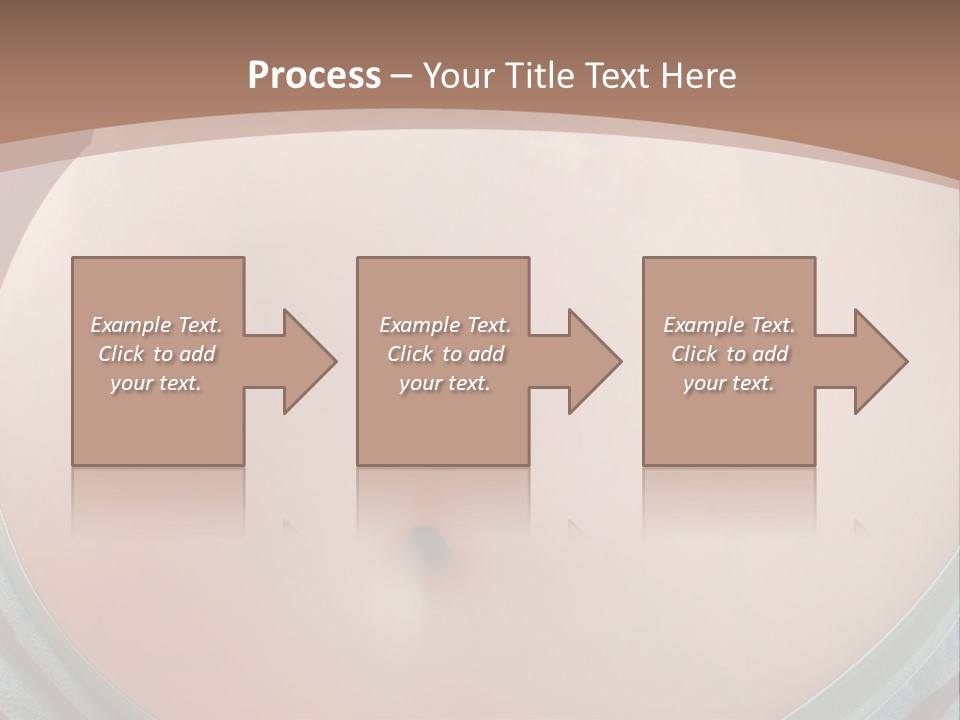 A Woman's Belly With A Tie Around Her Waist PowerPoint Template