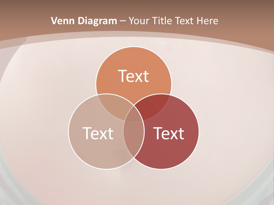 A Woman's Belly With A Tie Around Her Waist PowerPoint Template