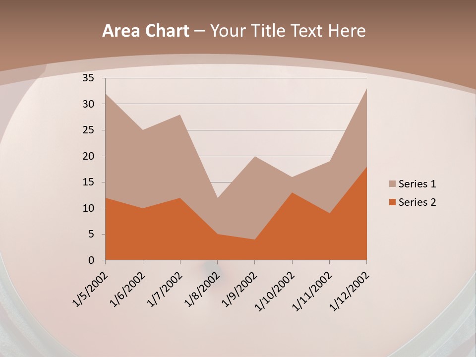 A Woman's Belly With A Tie Around Her Waist PowerPoint Template