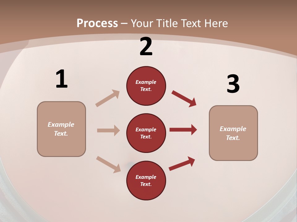 A Woman's Belly With A Tie Around Her Waist PowerPoint Template