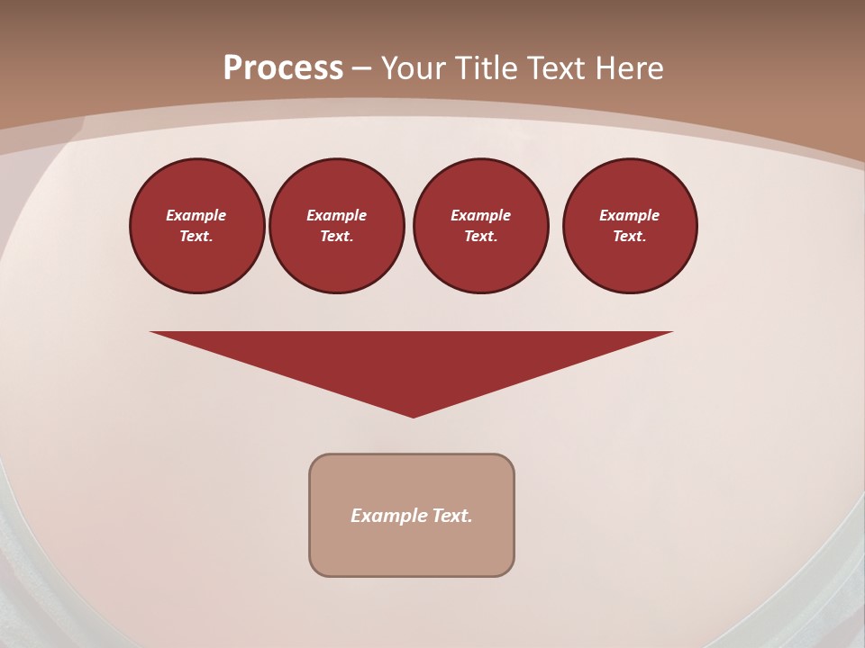 A Woman's Belly With A Tie Around Her Waist PowerPoint Template