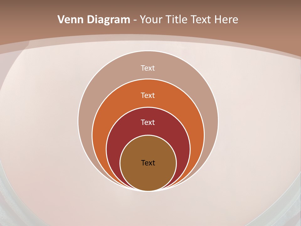 A Woman's Belly With A Tie Around Her Waist PowerPoint Template