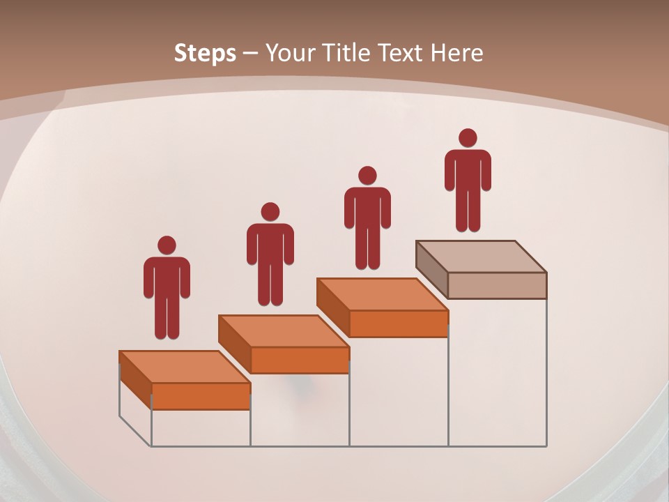 A Woman's Belly With A Tie Around Her Waist PowerPoint Template