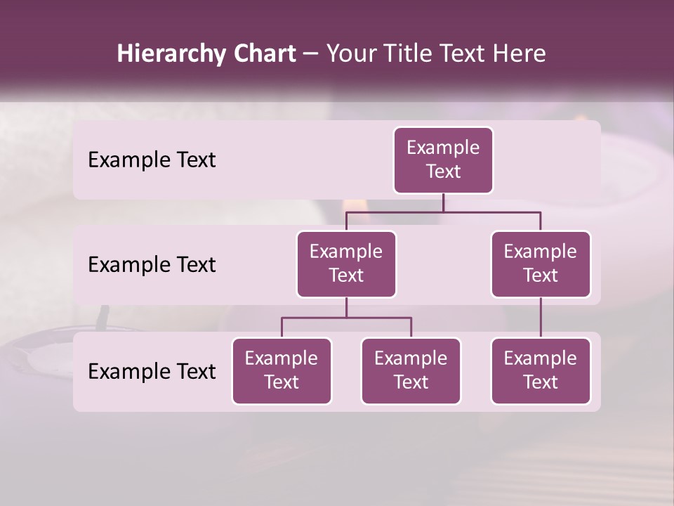 A Group Of Candles Sitting On Top Of A Wooden Table PowerPoint Template