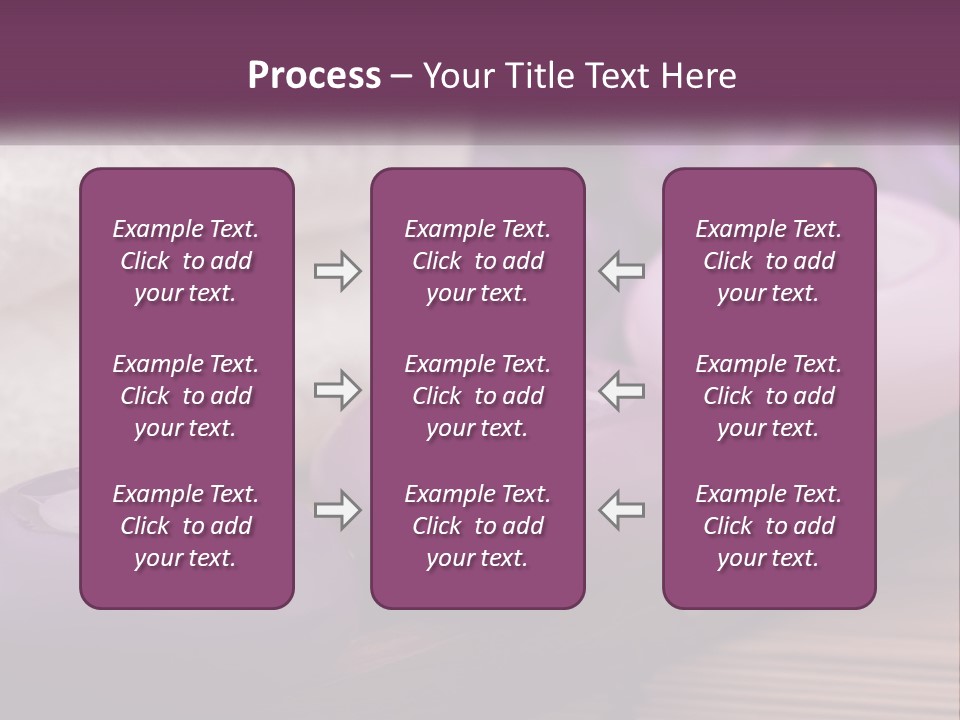 A Group Of Candles Sitting On Top Of A Wooden Table PowerPoint Template