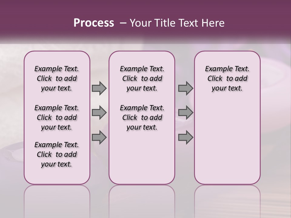 A Group Of Candles Sitting On Top Of A Wooden Table PowerPoint Template