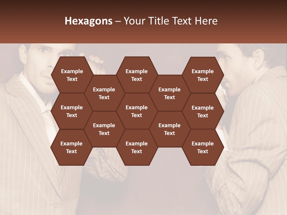 A Man Talking On A Phone While Holding A Can PowerPoint Template