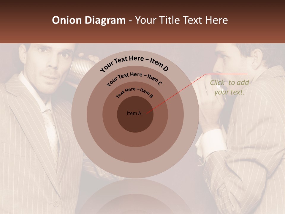 A Man Talking On A Phone While Holding A Can PowerPoint Template