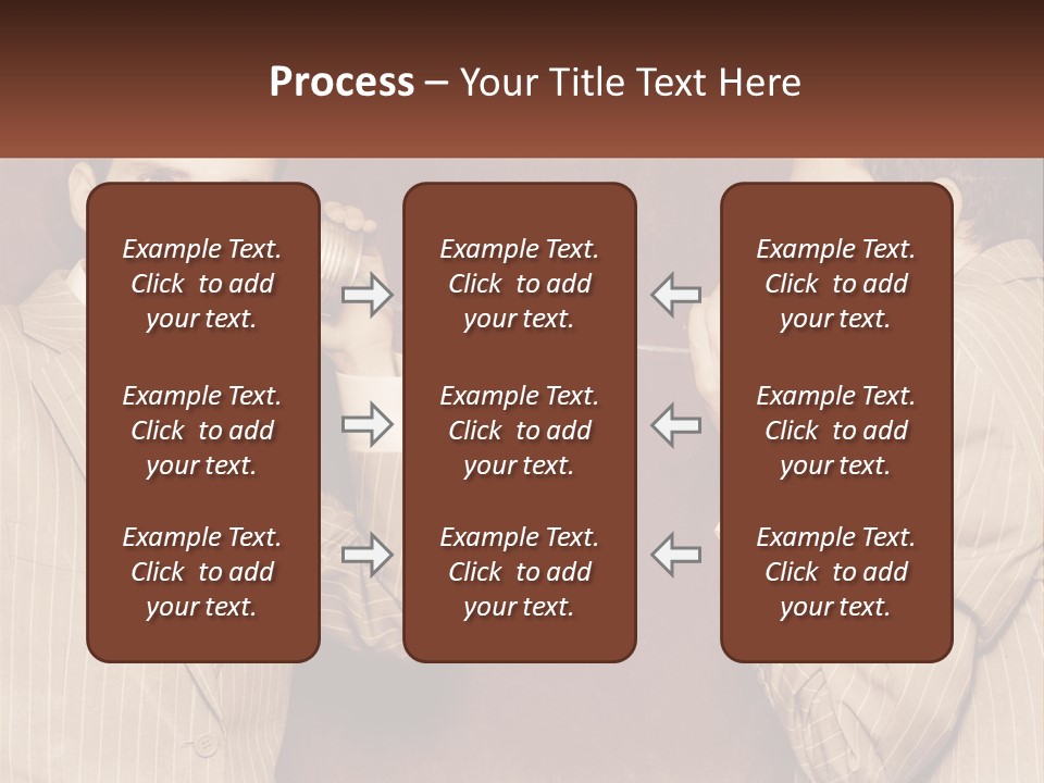 A Man Talking On A Phone While Holding A Can PowerPoint Template