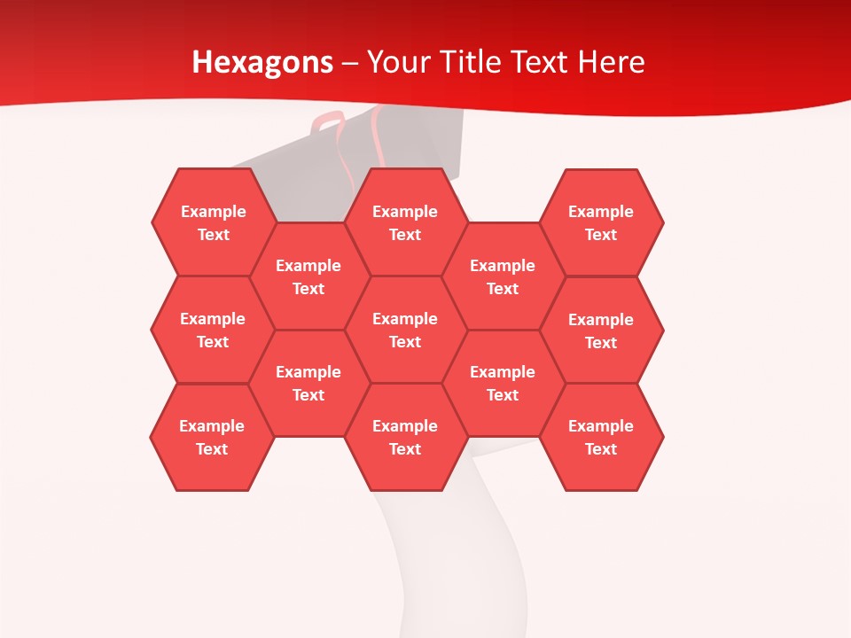 A Person With A Graduation Cap On His Head PowerPoint Template