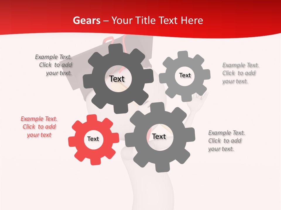 A Person With A Graduation Cap On His Head PowerPoint Template