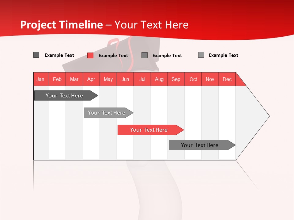 A Person With A Graduation Cap On His Head PowerPoint Template
