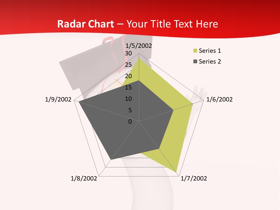 A Person With A Graduation Cap On His Head PowerPoint Template