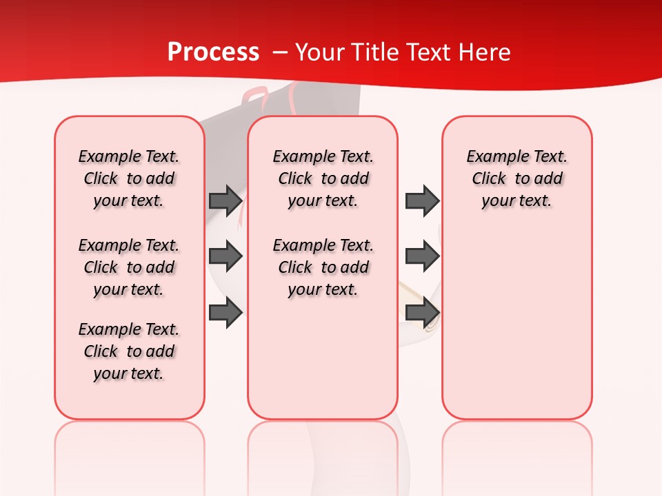A Person With A Graduation Cap On His Head PowerPoint Template