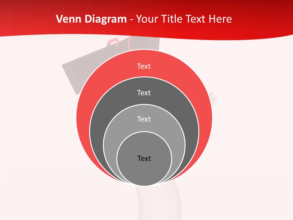 A Person With A Graduation Cap On His Head PowerPoint Template