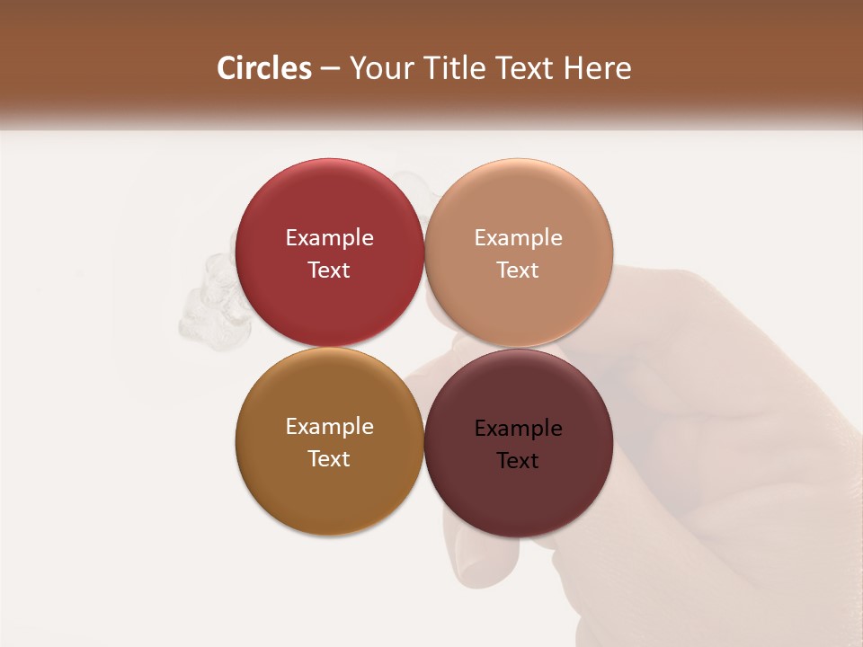 A Person Holding A Toothbrush In Their Hand PowerPoint Template