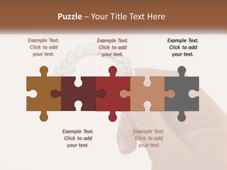 A Person Holding A Toothbrush In Their Hand PowerPoint Template