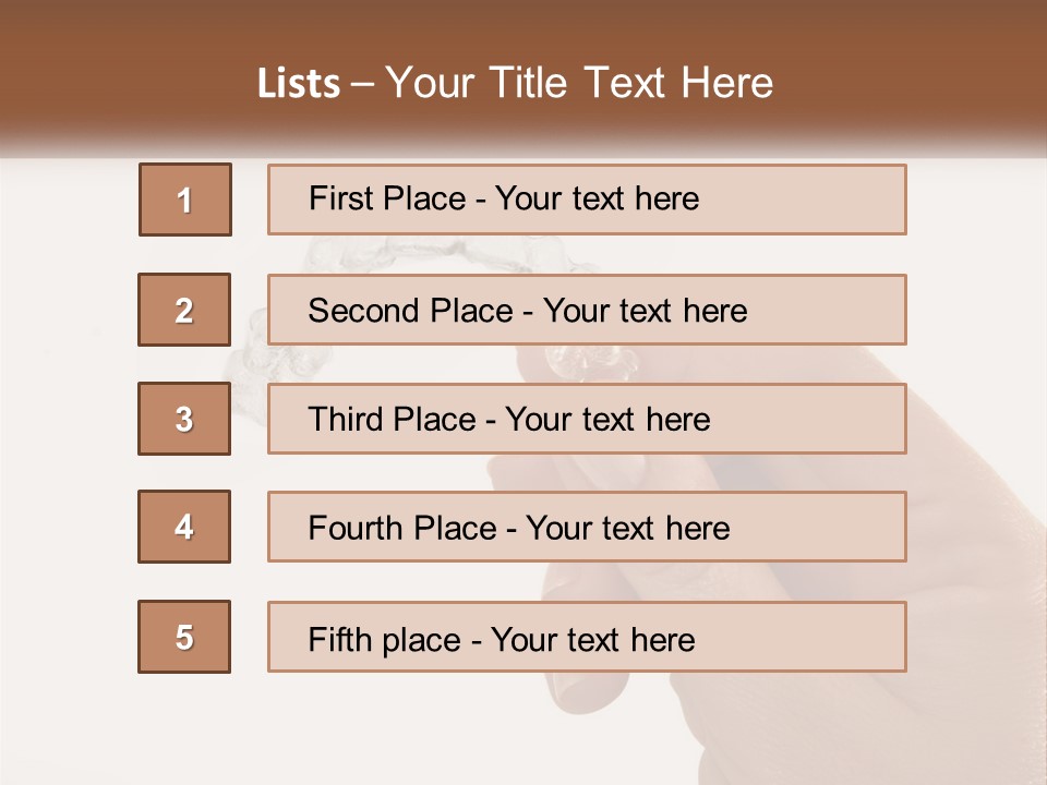 A Person Holding A Toothbrush In Their Hand PowerPoint Template