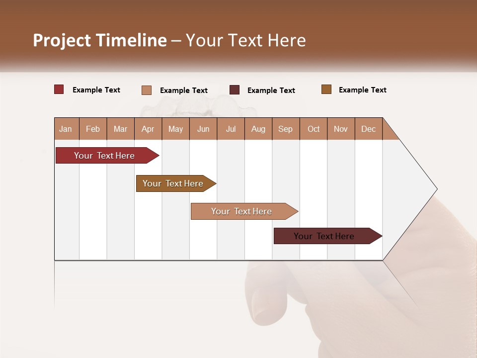 A Person Holding A Toothbrush In Their Hand PowerPoint Template