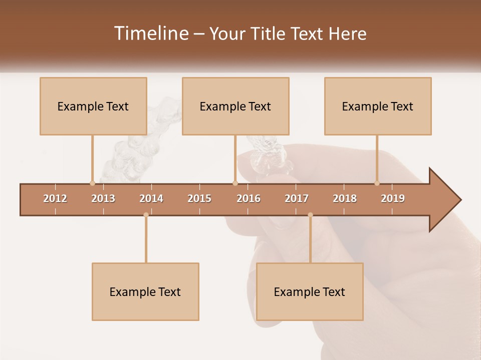 A Person Holding A Toothbrush In Their Hand PowerPoint Template
