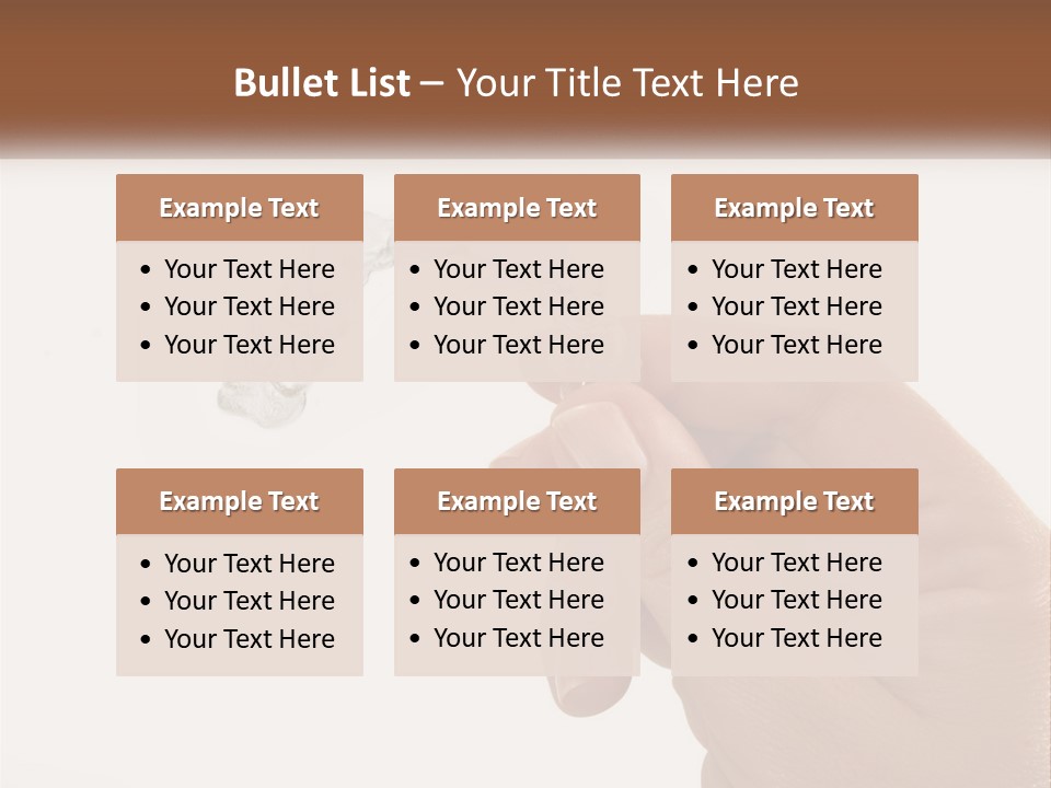 A Person Holding A Toothbrush In Their Hand PowerPoint Template