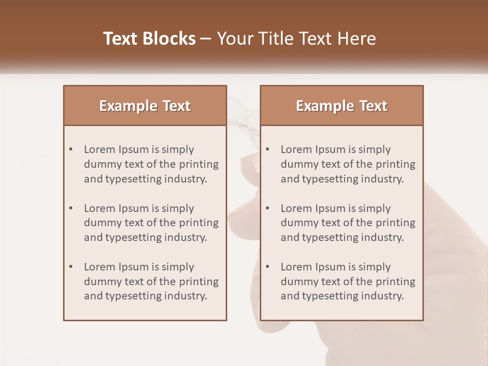 A Person Holding A Toothbrush In Their Hand PowerPoint Template