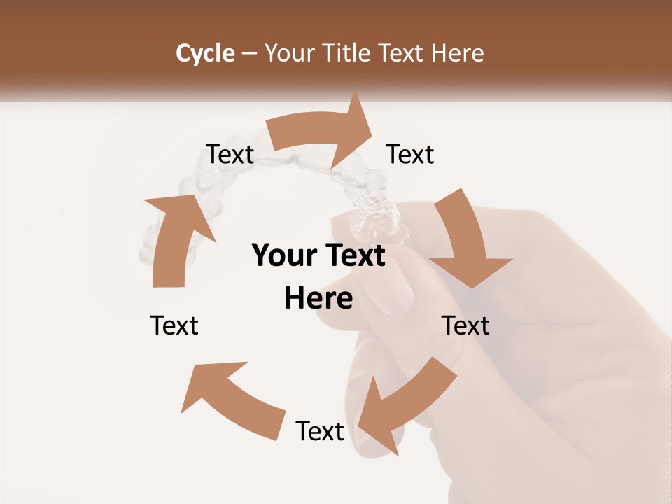 A Person Holding A Toothbrush In Their Hand PowerPoint Template