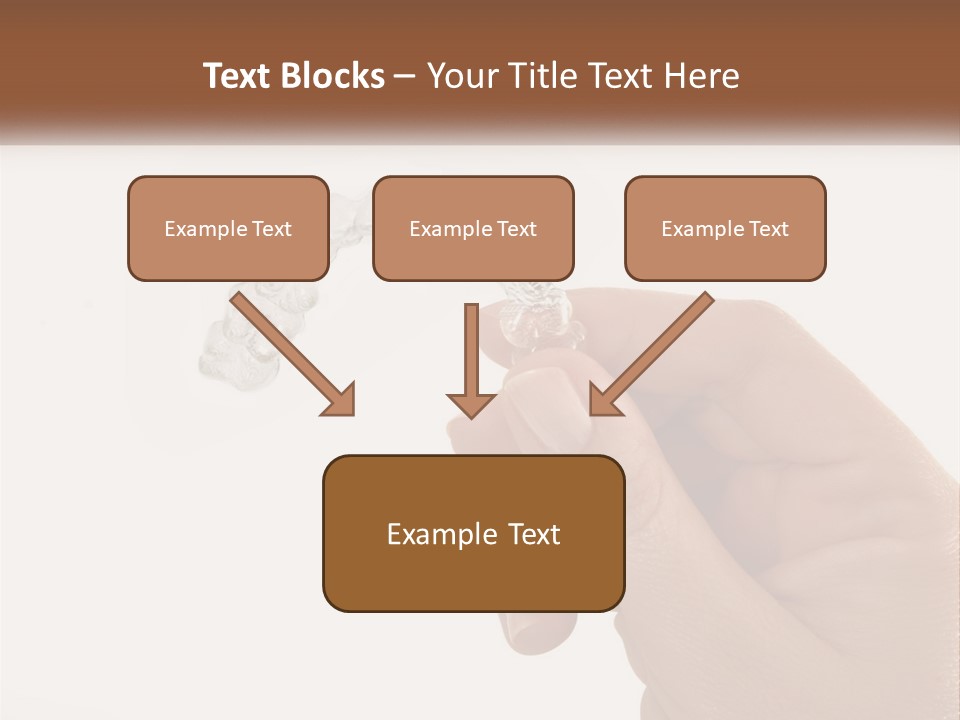 A Person Holding A Toothbrush In Their Hand PowerPoint Template