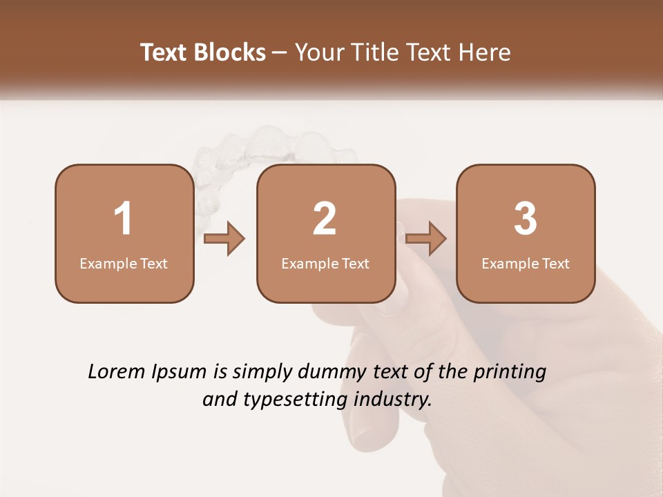 A Person Holding A Toothbrush In Their Hand PowerPoint Template