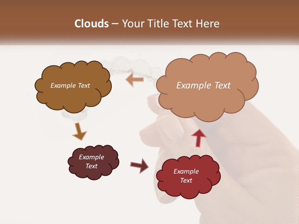 A Person Holding A Toothbrush In Their Hand PowerPoint Template
