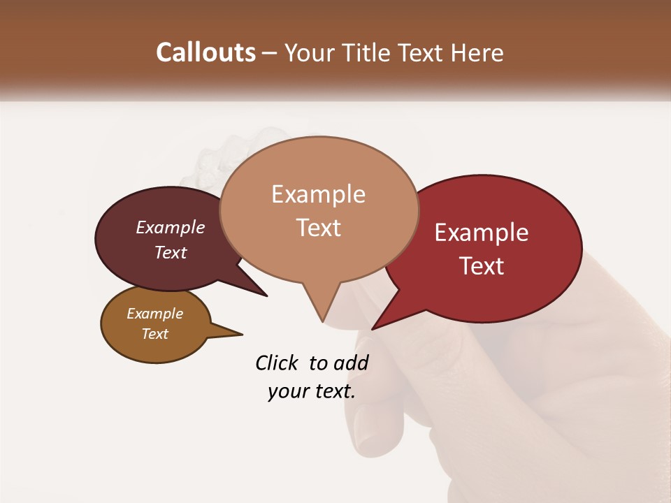 A Person Holding A Toothbrush In Their Hand PowerPoint Template